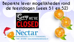 Nieuwsbrief-Nectar-Utrecht-Gesloten