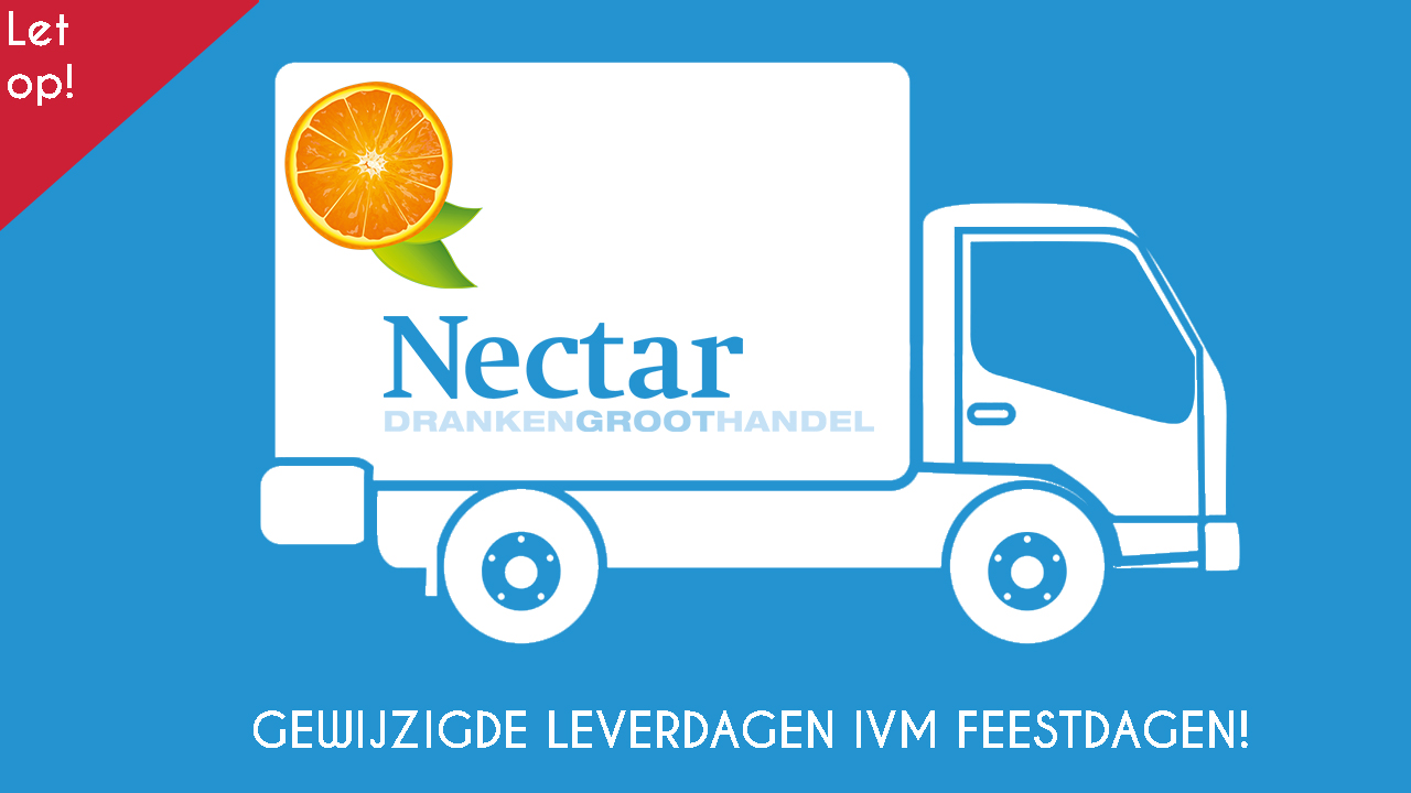 Nieuwsbrief-Nectar-Utrecht-Feestdagen-Gewijzigde-Leverdagen