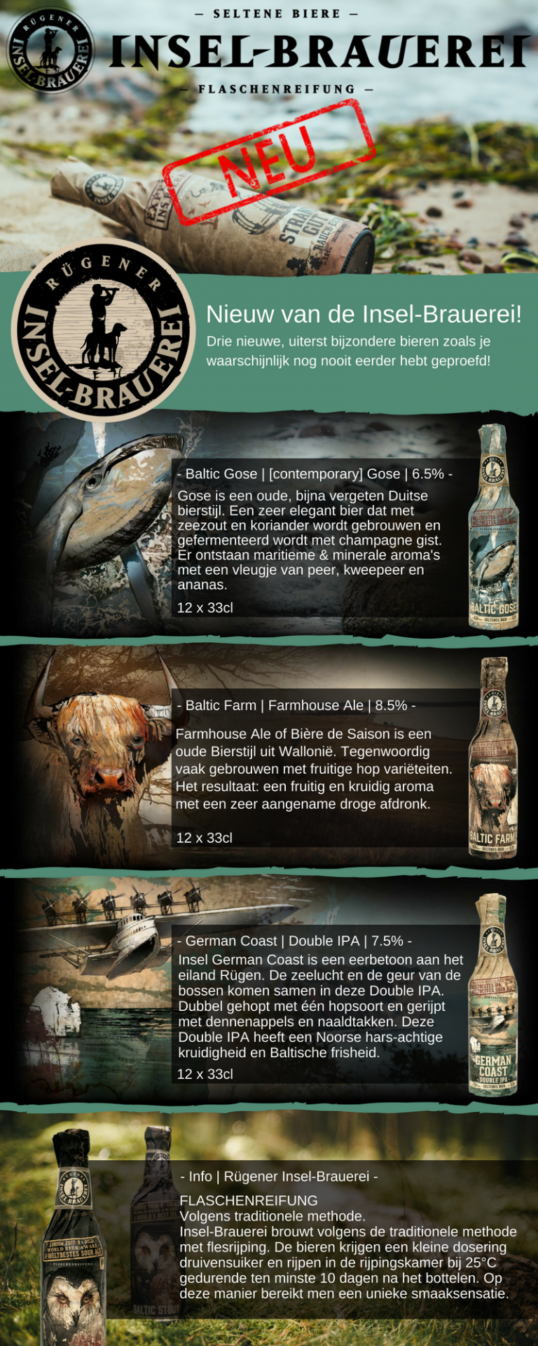 Insel Brauerei - nieuwe bieren Insel Brauerei - nieuwe bieren